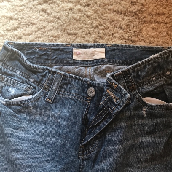 Buckle mindi long bootcut jeans - Picture 2 of 2